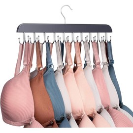Bra Hangers for Closet Organizer,Tank Top Hanger,Space Saving Hangers,Closet Organizers and Storage,Sports Bra Hanger for Closet,20 Hanger Hooks Space Saver,Bra Organizer for Closet,Hangers for Dorm