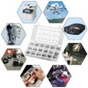 261PCS Hex Allen Head Socket Set Screw, KWOKWEI Grub Screw