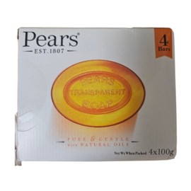 fairs Fair's Pure & Gentle with Natural Oil Soap 100g 4 packs 400g 1 box / 페어스 퓨어 앤 젠틀 위드 내추럴 오일 비누 100g 4개입 400g 1박스