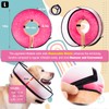 Inflatable Dog Cone Collar with Enhanced Anti-Licking, Soft Neck Donut