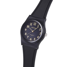 Miykon Black Sports Watches for Men Analog - 100M Waterproof Watch with Second Hand Wrist Watch - Shockproof Resin, Luminous Hands, Japanese Quartz with 4 Year Battery Life - Black Dial