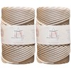 Makromecity, 5mm x 94.8m Polyester Macrame Cord 5mm Polypropylene Latte