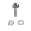 Holt A4 Stainless Steel Pan Head Pozi Machine Screws / Bolts M4 x 50 mm