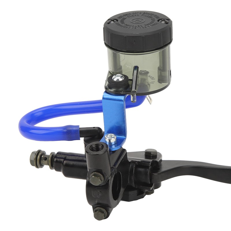 7/8in 22mm Brake Master Cylinder Lever with Dual Hydraulic Reservoir