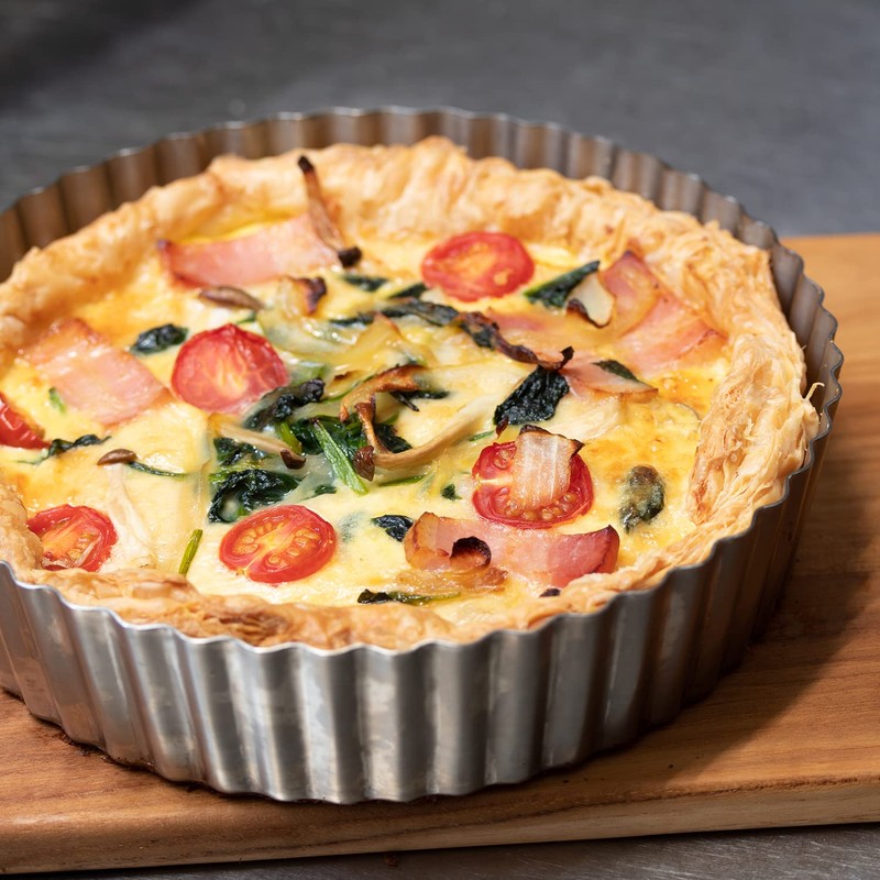 Suncraft PP-696 Quiche Patissiere Pastry Chef's Patissiere with Bottom 7.9