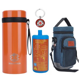 Hielera Para Insulina, Porta Insulina Para Viaje, Aprobado Por TSA,Para 1-7 Bolígrafos, Mantiene La Medicación Refrigerada Durante 48H En Viajes Largos, Incluye Soporte Para Botellas Y Termómetro