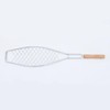 UPKOCH 4 Pcs Grill Basket, Stainless Steel, Folding Fish Grilling