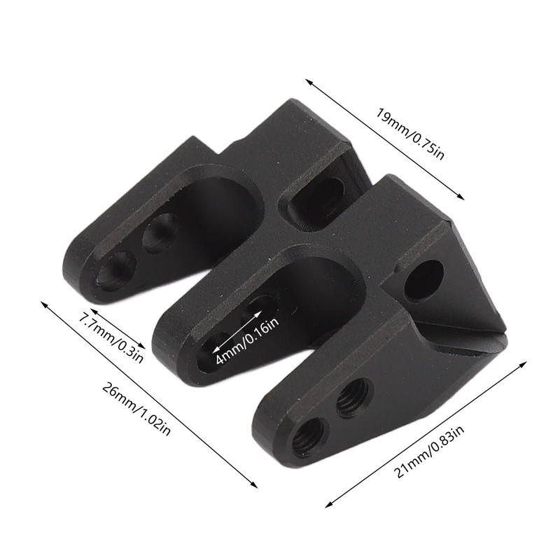 Rear Upper Link Riser Mount CNC Aluminum Alloy Improved Suspension