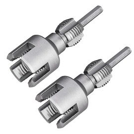 LUMOMM Internal External Thread Cutter Set 20 and 25 mm, Water Pipe Thread Cutter with Pipe Threader, Pipe Threader Kit for PVC PPR Pipes, Manual Thread Tap, Reusable