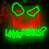 Why So Serious neon sign with bold and classic lines