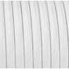 3 Metres 3-Core Textile Cable Fabric Cord Pendant Cable Lamp Cable Textile Cable 3 x 0.75 mm² 3G0.75 White