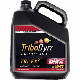 TriboDyn TRI-EX2 5w20 Synthetic Motor Oil with Ceramic Coating (5W-20, 1 Gallon)