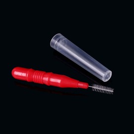 50Pcs/Set Interdental Brush Gum Oral Hygiene Dental Floss Soft Plastic Tooth Brush Orthodontic Toothpick for Teeth Cleaning Oral Care