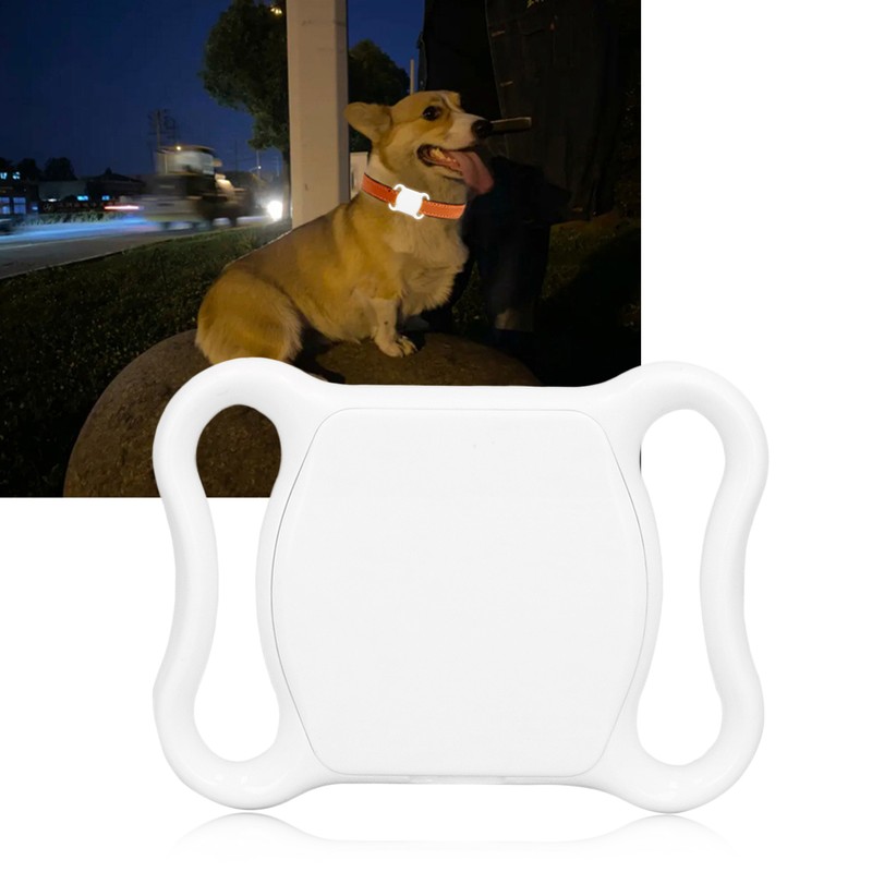 Pet GPS Locator Collar Waterproof Bluetooth Wireless Animal Tracking Device