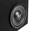 BELVA BPKG10T 600W Peak 10" Shallow-Mount Angled Amplified Loaded Subwoofer