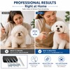 4pcs Premium Titanium Coated Dog Grooming Scissors with Safety Round