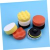 PACKOVE 10pcs Wool and Pad Buffing Sponge Kit for Car