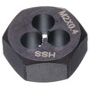 sourcing map Hex Threading Die M2 x 0.4 Metric Thread