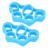 2pcs Silicone Finger Exerciser Improve Finger Dexterity High Flexibility Hand