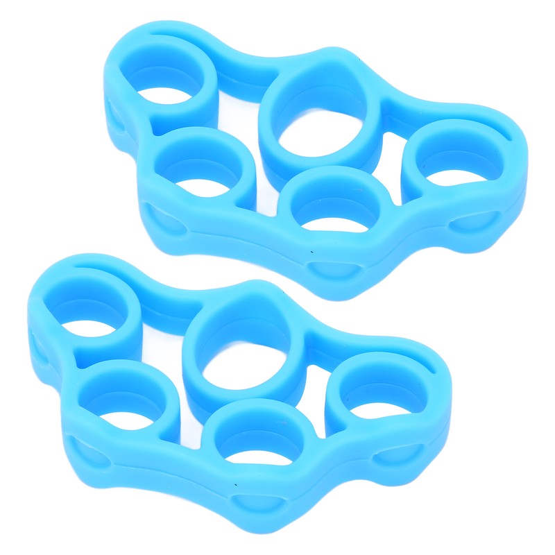 2pcs Silicone Finger Exerciser Improve Finger Dexterity High Flexibility Hand
