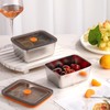 PHMING 316 Stainless Steel Food Storage Containers Set - 2