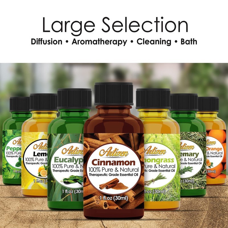 Artizen 2oz Oils - Peppermint Essential Oil - 2 Fluid