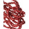 Kurt Adler 9-Foot Red and Gold Bead Twisted Garland