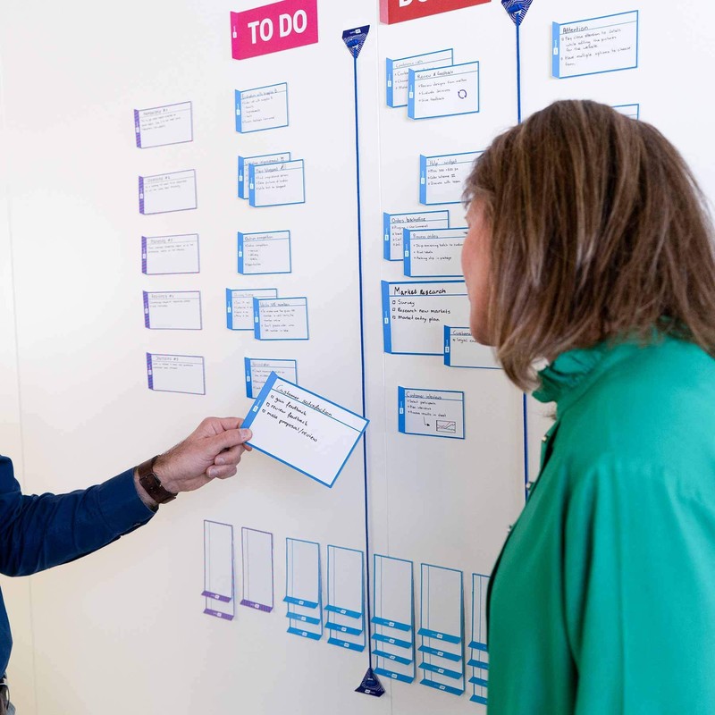 PATboard Scrum Board and Kanban Board Task Cards - L