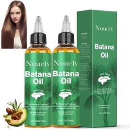Batana Hair care oil for Smoothing Frizzand Split Ends, Natural Raw Batana Oil Organic Hair Oil From Honduras, Promotes Hair Thickness and improve Damaged Hair:_1 count