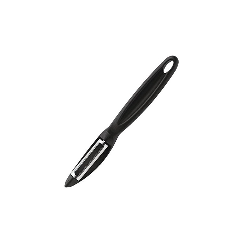 Dick 82522002 Serrated Peeler, Black