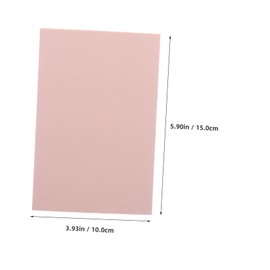 Operitacx 4pcs Rubber Blocks for Printmaking Linoleum Stamp Making Kit DIY Crafting and Scrapbooking Durable Pink White for Beginners and Creative Projects