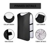 Saaifuu 12 Pack Reversible Numbered Pinnies, Double Sided Scrimmage Vest,Team