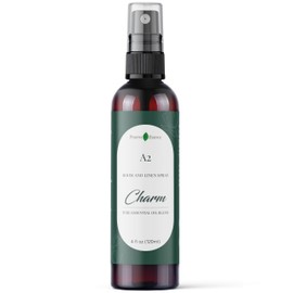 Natural Room & Linen Spray, A2 Charm, Made with Essential Oils & Natural Vegan Ingredients - Freshen Your Space with The Bright Long Lasting Aroma - Non-Toxic and Eco-Friendly, Essential Oil Blend
