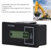 Excavator Timer Hour Meter Remote Control LCD Digital Display 12V‑36V