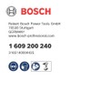 Bosch 1609200240 Sanding Plates Ø 125 mm, Black, 125 mm