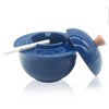 Ashtray,Outdoor Ashtray with Lid,Cigarette&Cigar Ashtray for Outside Patio,Ceramic Ash tray
