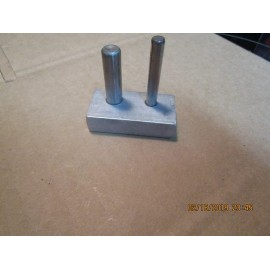 Hobart Saw Upper/Lower Pulley Wiper With Block Model 6801 OEM# B102399