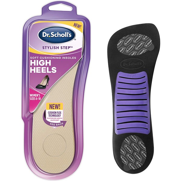 Dr. Scholl's Soft Cushioning Insoles for High Heels, New Packaging