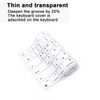 MMDW Ultra Thin Silicone Korean Language Keyboard Cover Skin for