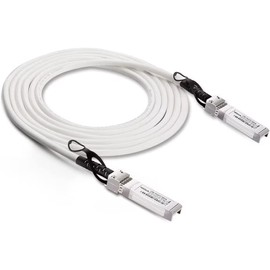 [White] 10G SFP+ DAC Cable 3 m (9.8 ft), Twinax SFP+ Cable for Cisco SFP-H10GB-CU3M, Meraki, Ubiquiti UniFi, D-Link, Supermicro, Netgear, Mikrotik, Open Switches