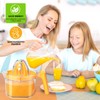 Citrus Juicer 4-in-1 Manual Juicer, ChefVille MJ02 Multifunctional Hand Juicer,