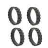 Replacement Tires Compatible with iRobot Roomba S9, j7, 500, 600,