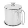 Grease Container 304 Stainless Steel Dustproof Large Capacity Fine Strainer