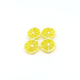 2PCS Double Lemon Slices Hair Clips for Women Girls Bangs Side Hairpins Creative Barrettes Duckbill Hair Accessories
