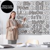 260 Pcs Black and White Bulletin Board Letters for Classroom