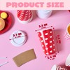 JOYIN JOYIN 24pcs Valentine's Day Disposable Cups with Cup Sleeve