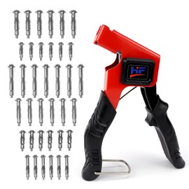 WPPQWP Cavity Dowel Set - 36 Metal Hollow Anchors (6 Sizes) with Pliers for M4/M5/M6/M8, Perfect with Hollow Walls, Plasterboard, Wood Chip Plywood Panels