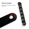 Coffee Capsule Holder Acrylic Holds 6 Capsule Black Wall Hanging