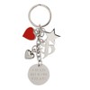 Räder Silver Stars of Our Happiness Keyring, silver