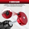 PVC Pipe Reamer Kit, Plastic Pipe Fitting Reamer Tool for
